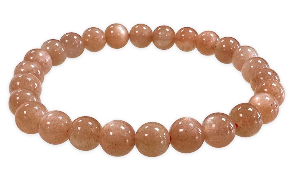 Sonnenstein - AA Qualität - Perlenarmband 6-7 mm