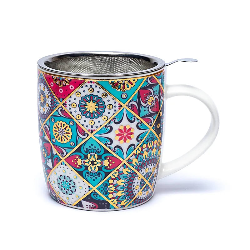 Teetasse mit Sieb – Orientalisch - 400 ml