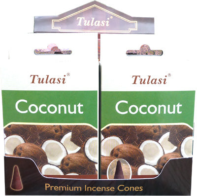 Tulasi - Coconut (Kokosnuss) - Räucherkegel