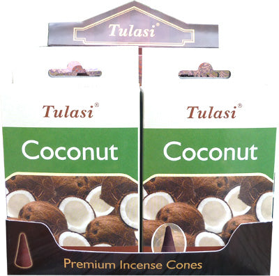 Tulasi - Coconut (Kokosnuss) - Räucherkegel ca. 30 g