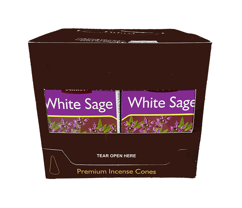 Tulasi - White Sage (Weißer Salbei) - Räucherkegel