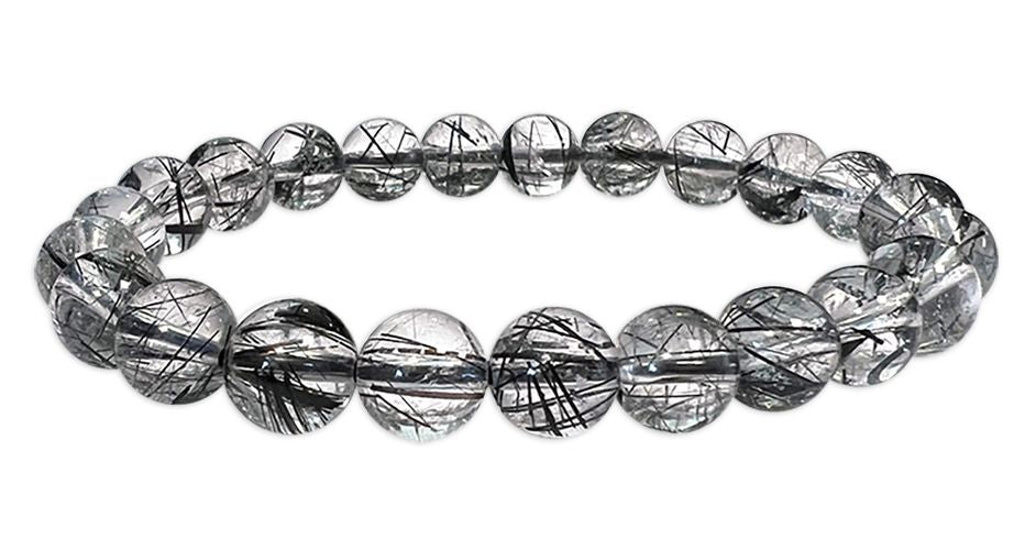 Turmalinquarz - AAA Qualität - Perlenarmband 8 mm