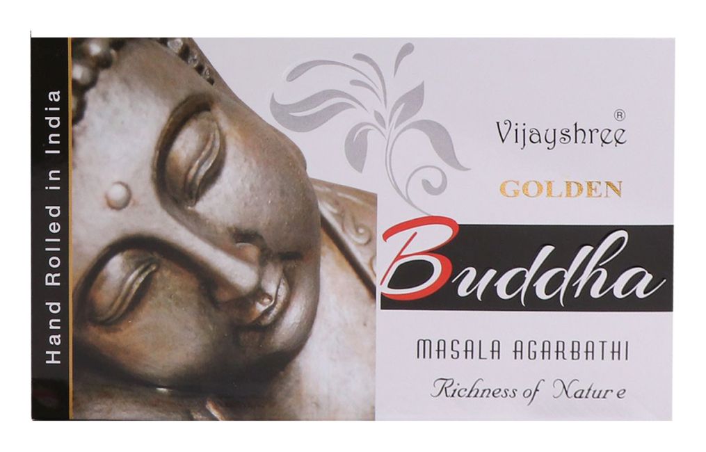 Vijayshree - Golden - Buddha - Räucherstäbchen 15 g