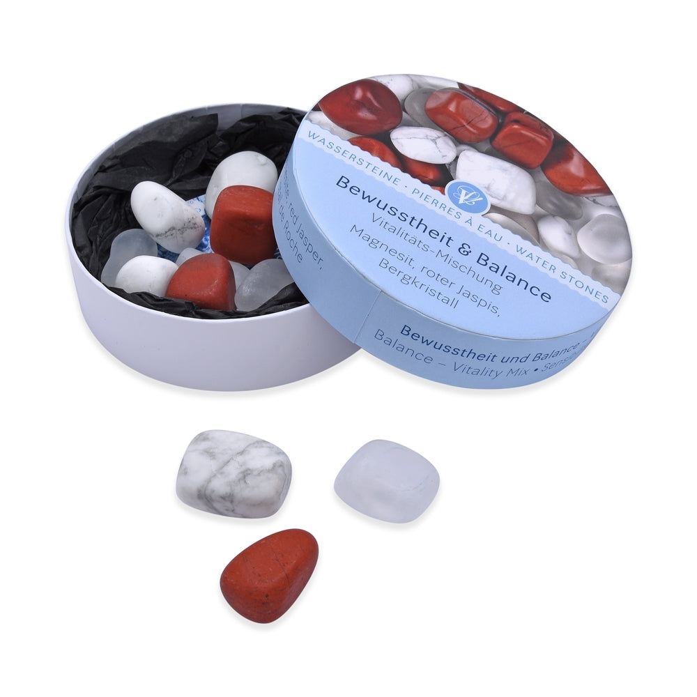 Wassersteine Vitalitäts-Mischung in Geschenkdose