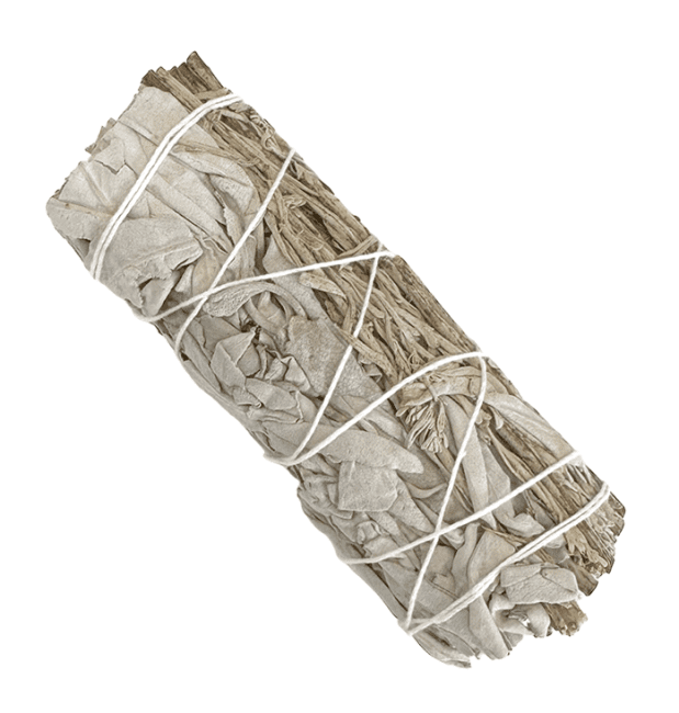 Räucherbündel - Weißer Salbei und Blauer Salbei 25–30 g 10 cm