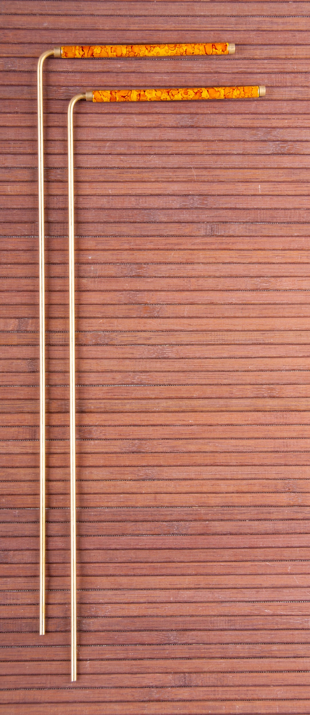 Wünschelrute – Messing mit Kupfergriff – Länge: 34 cm