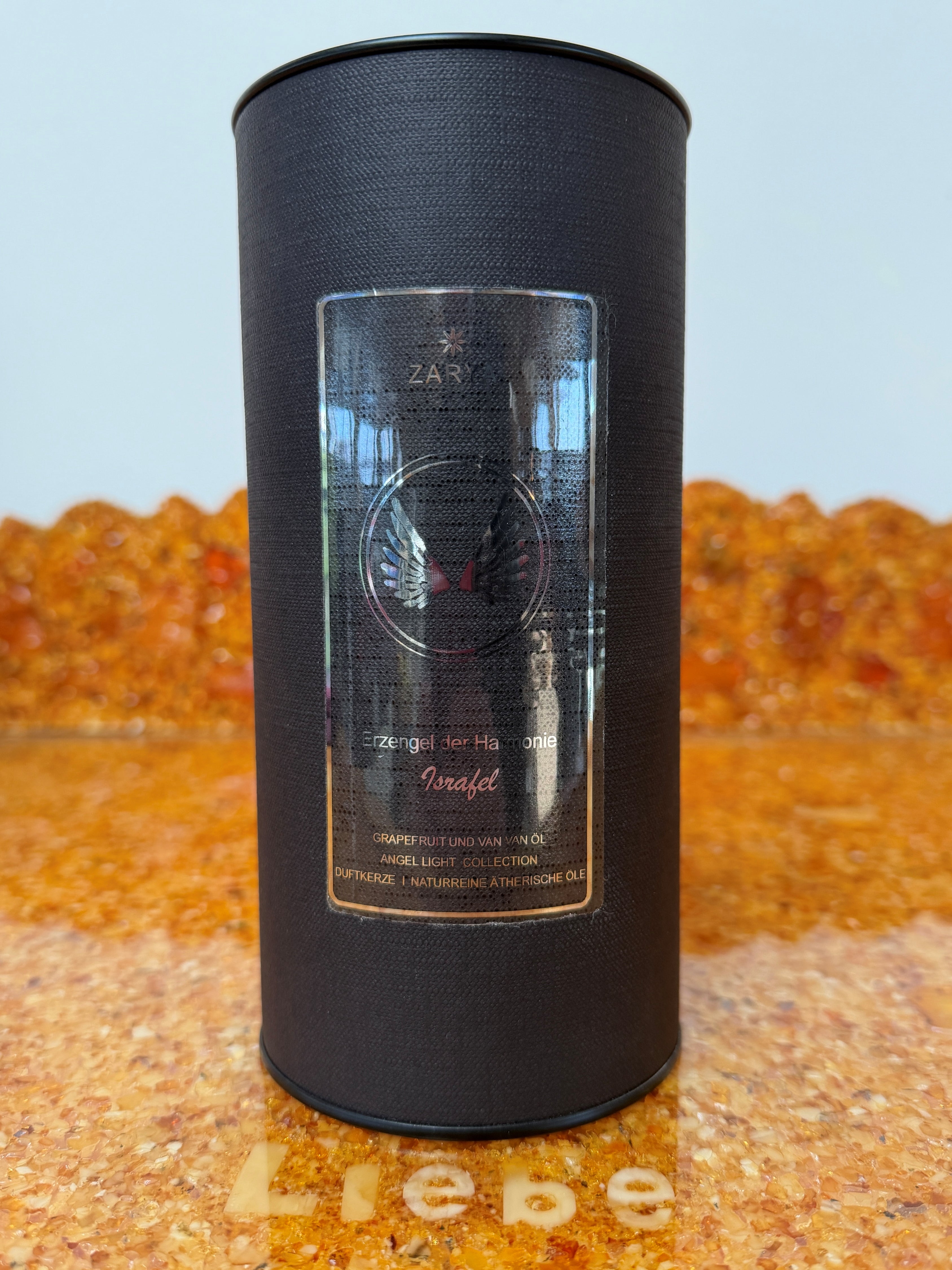Zarya Sigillen Duftkerze - Erzengel Israfel - Engelmagie mit Grapefruit & Van Van