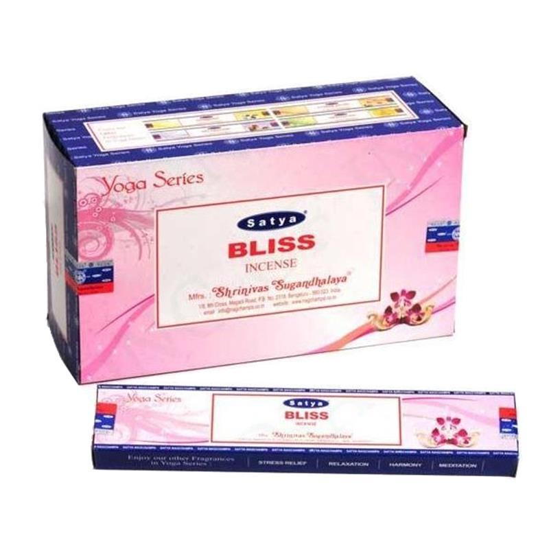 Satya - Yoga Series - Bliss (Glück) - Räucherstäbchen 15 g