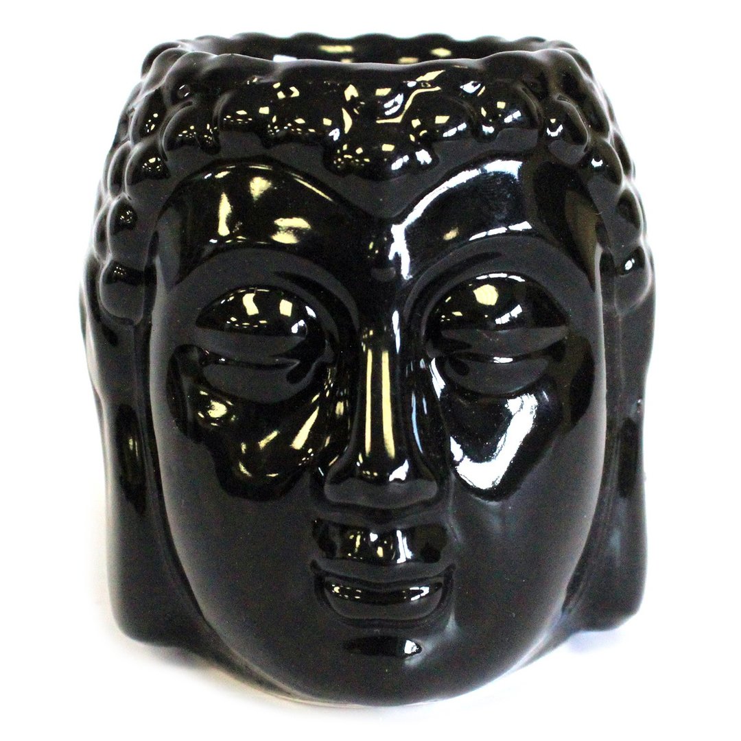 Schwarze Buddha Duftlampe