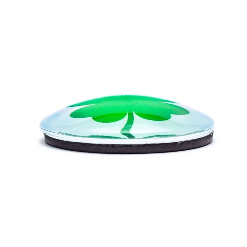 Magnet Dekoration Glücks Kleeblatt grün
