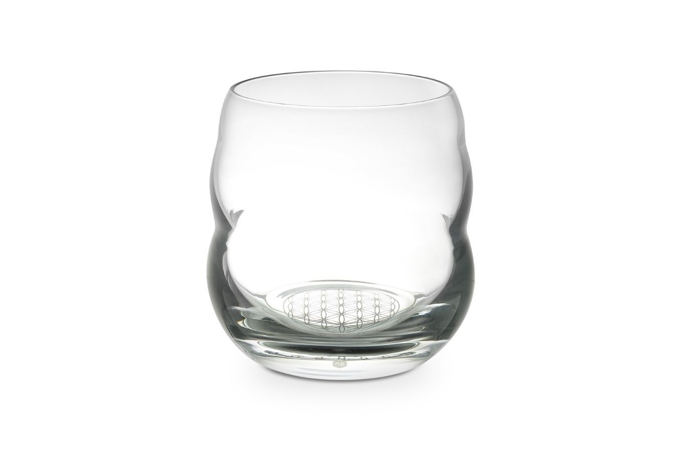 Vitalwasser-Trinkglas Mythos + BDL Platin 250 ml