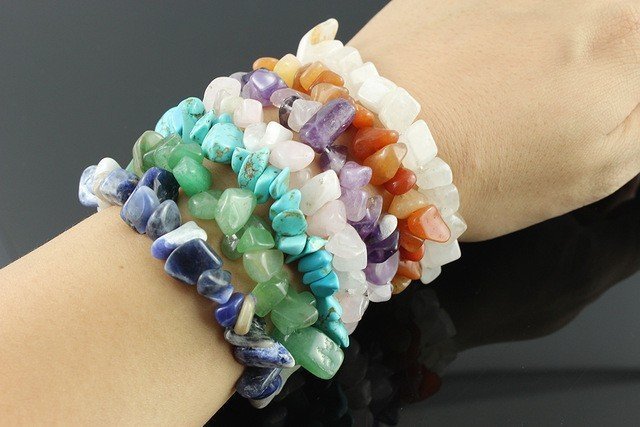 Edelsteinsplitter - Armband - Tigerauge
