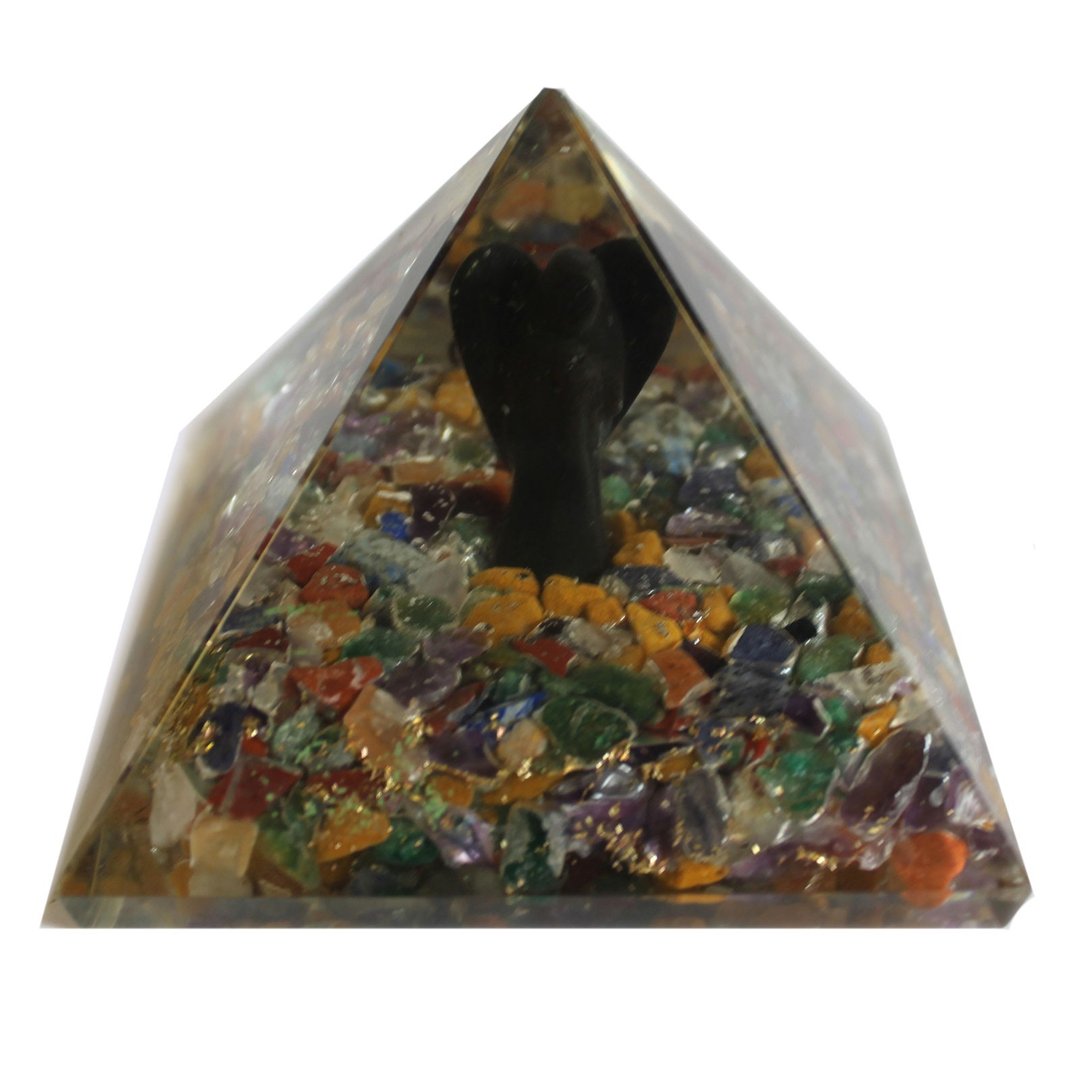 große Orgonit Pyramide 70mm - Engel