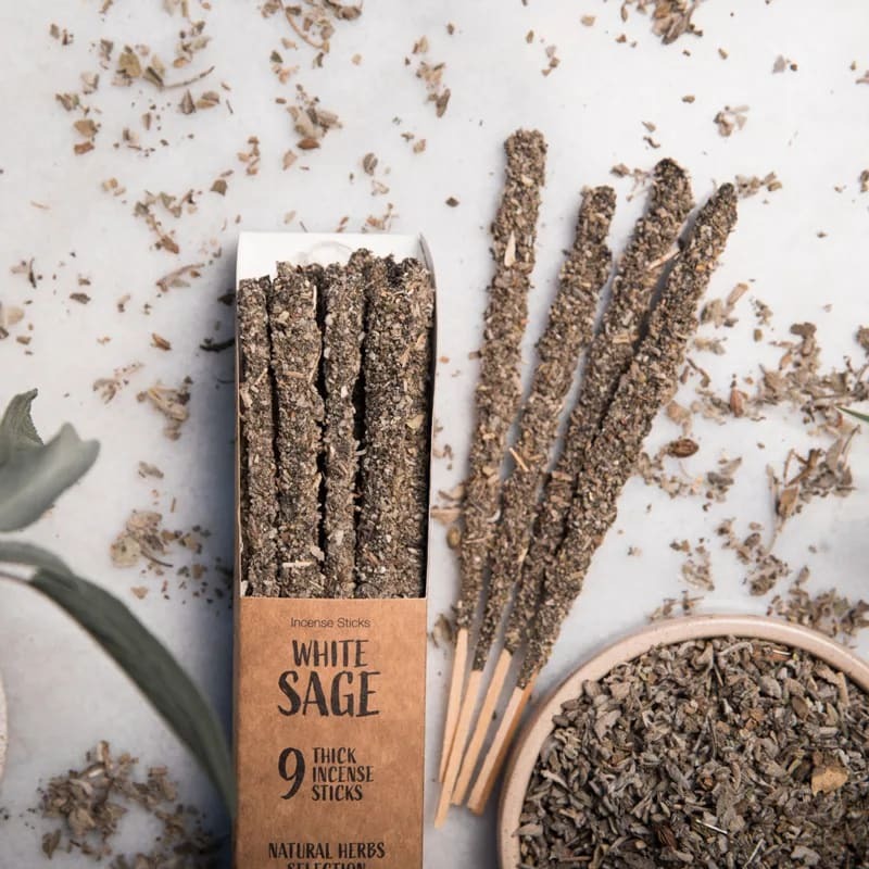 Sagrada Madre Herbal Kräuterwerk - weißer Salbei - Räucherstäbchen ca. 16 g