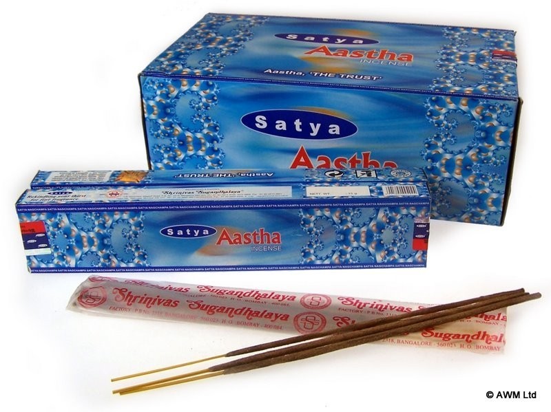 Satya Aastha - Räucherstäbchen 15 g