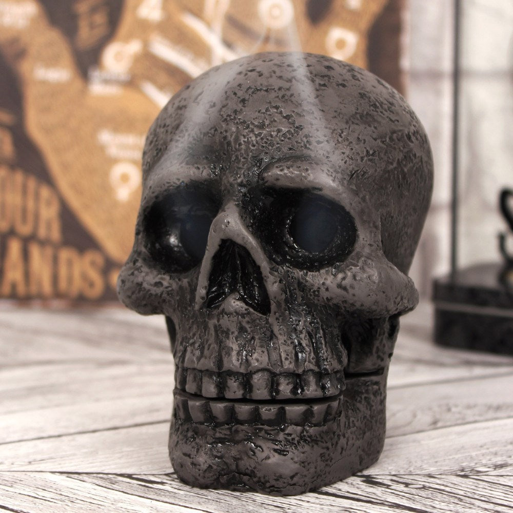 Totenkopf-Räucherkegel-Halter