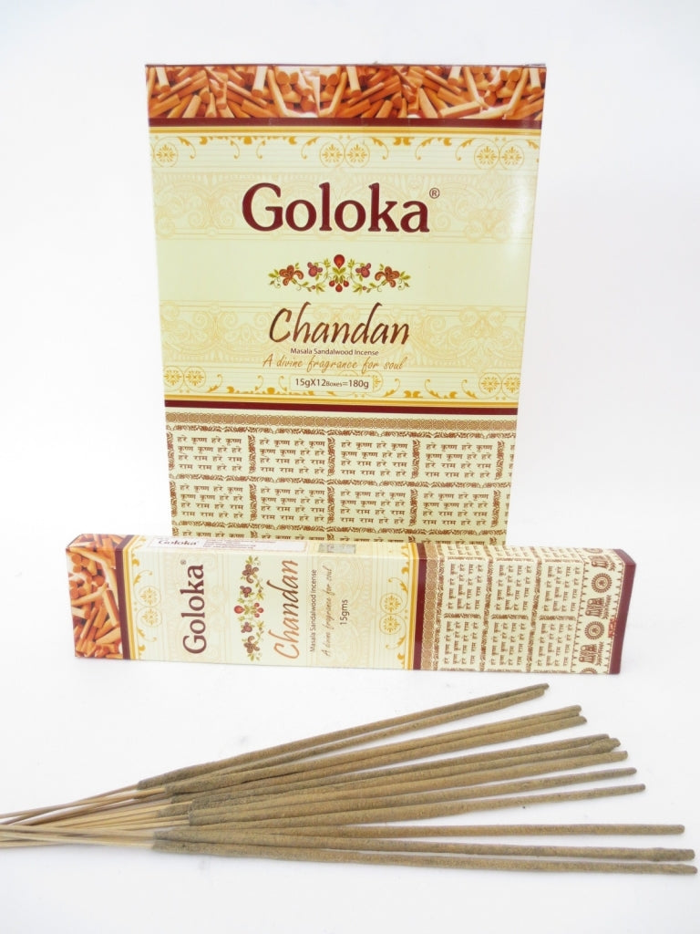 Goloka Chandan - Räucherstäbchen 15 g
