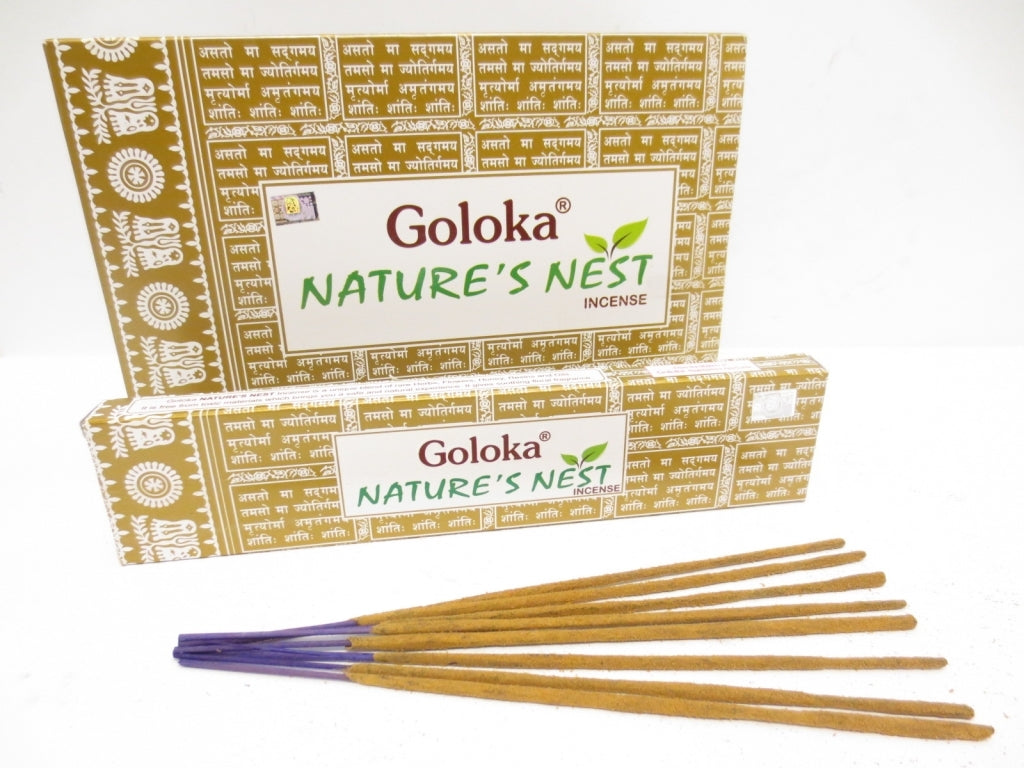 Goloka Nature´s Nest - Räucherstäbchen 15 g