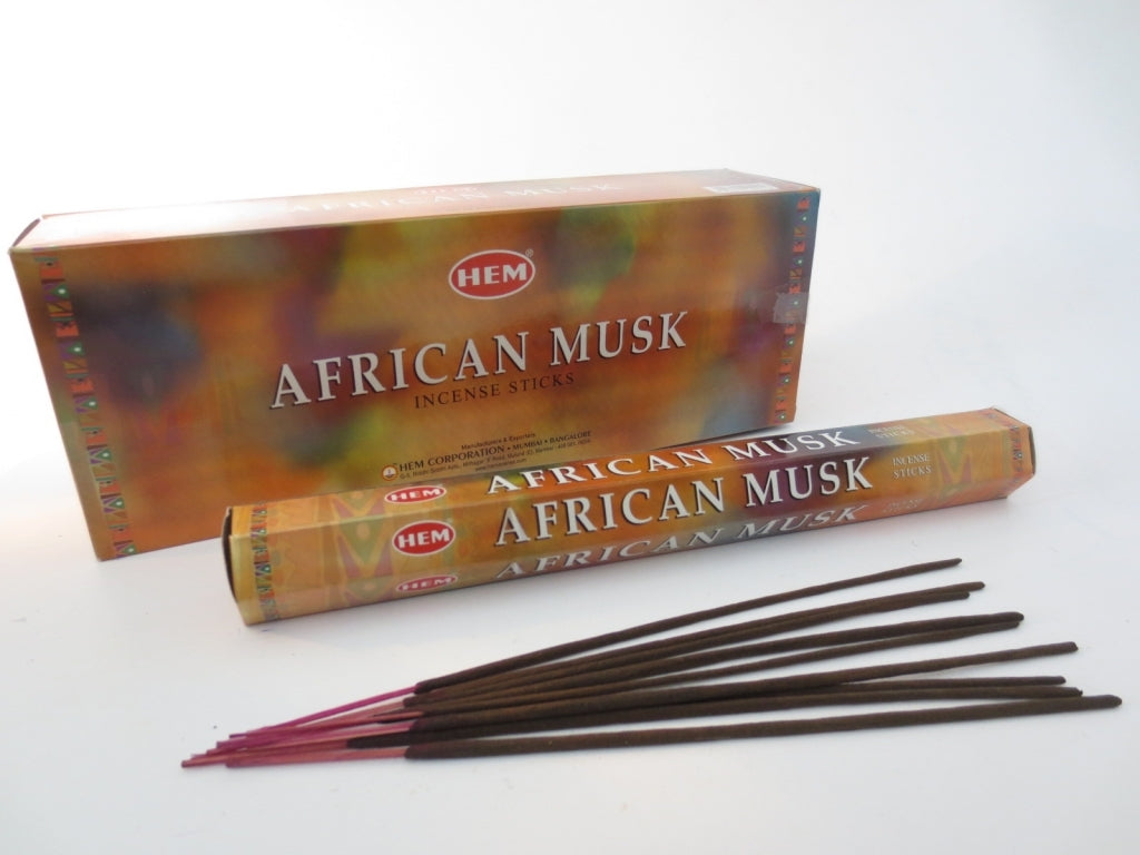 HEM African Musk (Afrikanischer Moschus) - Räucherstäbchen ca. 25 g