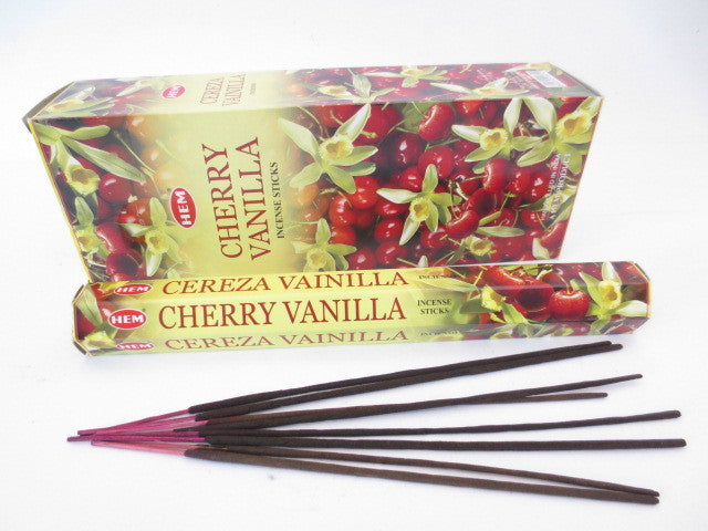 HEM Cherry Vanilla (Kirsche Vanille) - Räucherstäbchen ca. 25 g