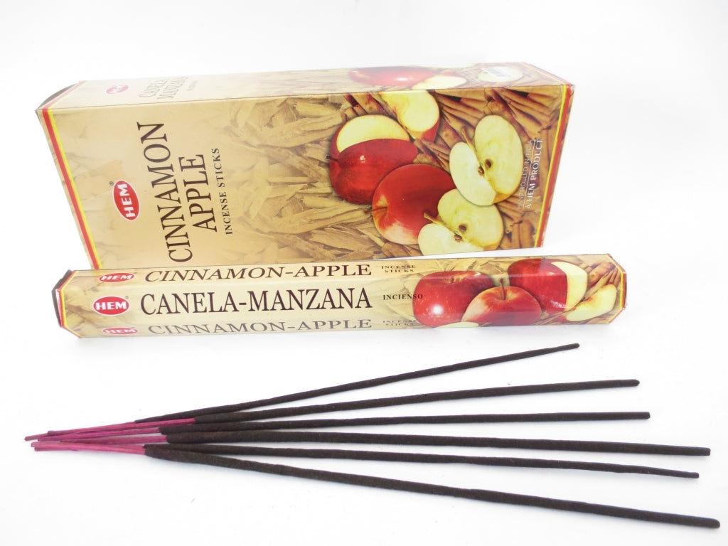 HEM Cinnamon Apple (Zimt Apfel) - Räucherstäbchen ca. 25 g