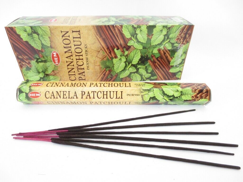 HEM Cinnamon Patchouli (Zimt Patchouli) - Räucherstäbchen ca. 25 g