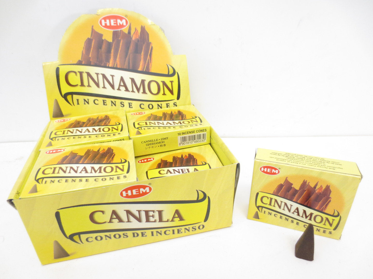 HEM Cinnamon (Zimt) - Räucherkegel ca. 16 g