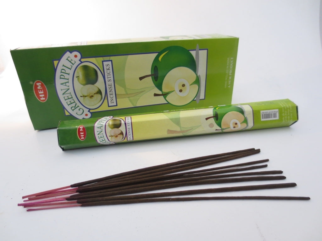 HEM Green Apple (Grüner Apfel) - Räucherstäbchen ca. 25 g