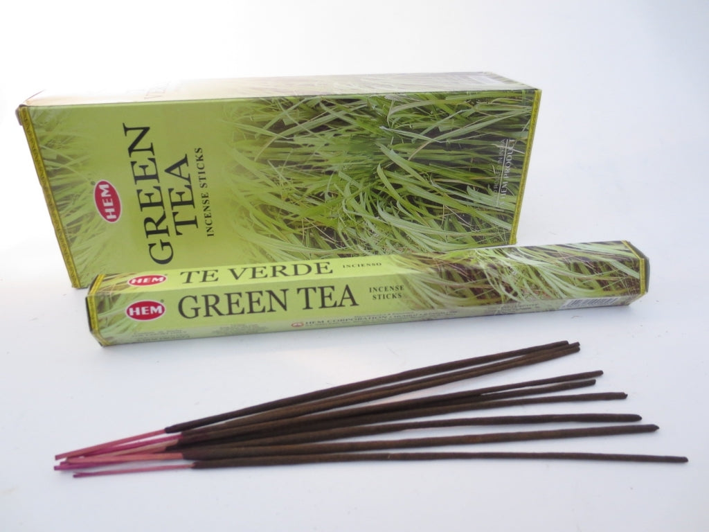 HEM Green Tea (Grüner Tee) - Räucherstäbchen ca. 25 g