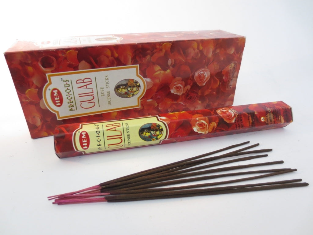 HEM Gulab Rose - Räucherstäbchen ca. 25 g