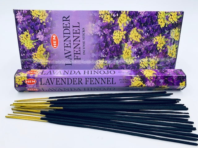 HEM Lavender Fennel (Lavendel-Fenchel) - Räucherstäbchen ca. 25 g
