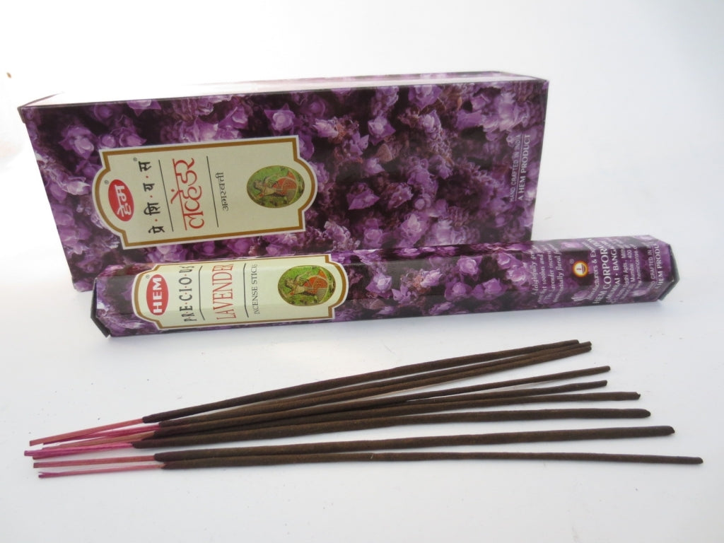 HEM - Precious Lavender (Kostbarer Lavendel) - Räucherstäbchen ca. 25 g