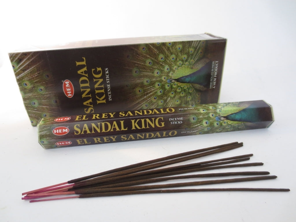 HEM Sandal King (Sandelholz König) - Räucherstäbchen ca. 25 g