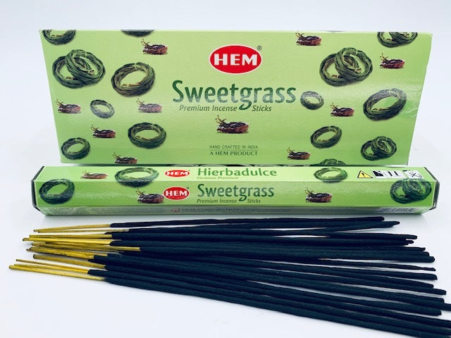 HEM Sweetgrass (Süßgras) - Räucherstäbchen ca. 25 g