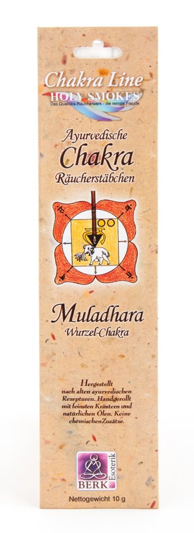 Wurzelchakra (Muladhara) - Chakra Line - Räucherstäbchen