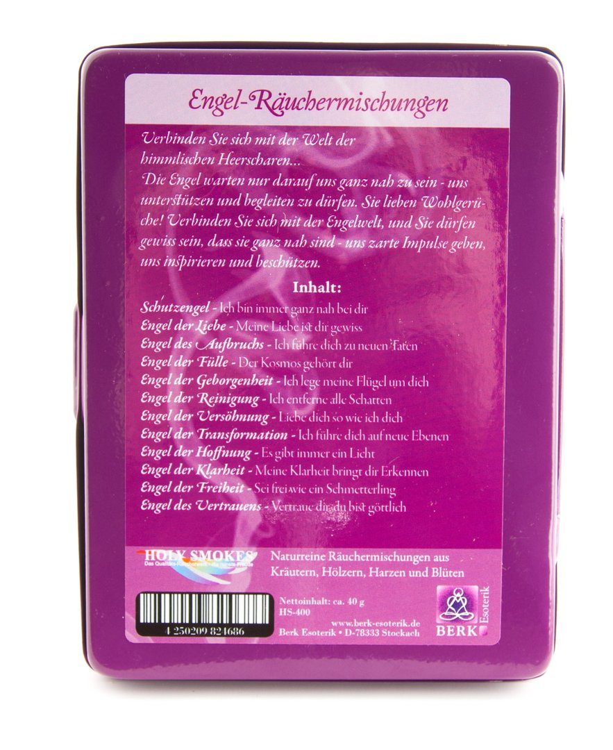 Engel-Räuchermischungen 12 Döschen Set
