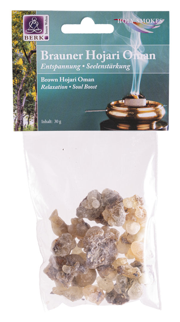 Brauner Hojari Oman - Räucherwerk in 30 g Tütchen