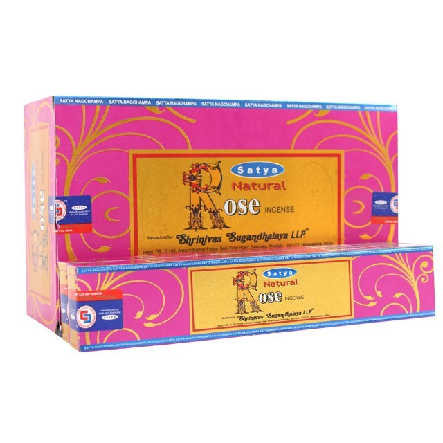 Satya Natural Rose - Räucherstäbchen 15 g