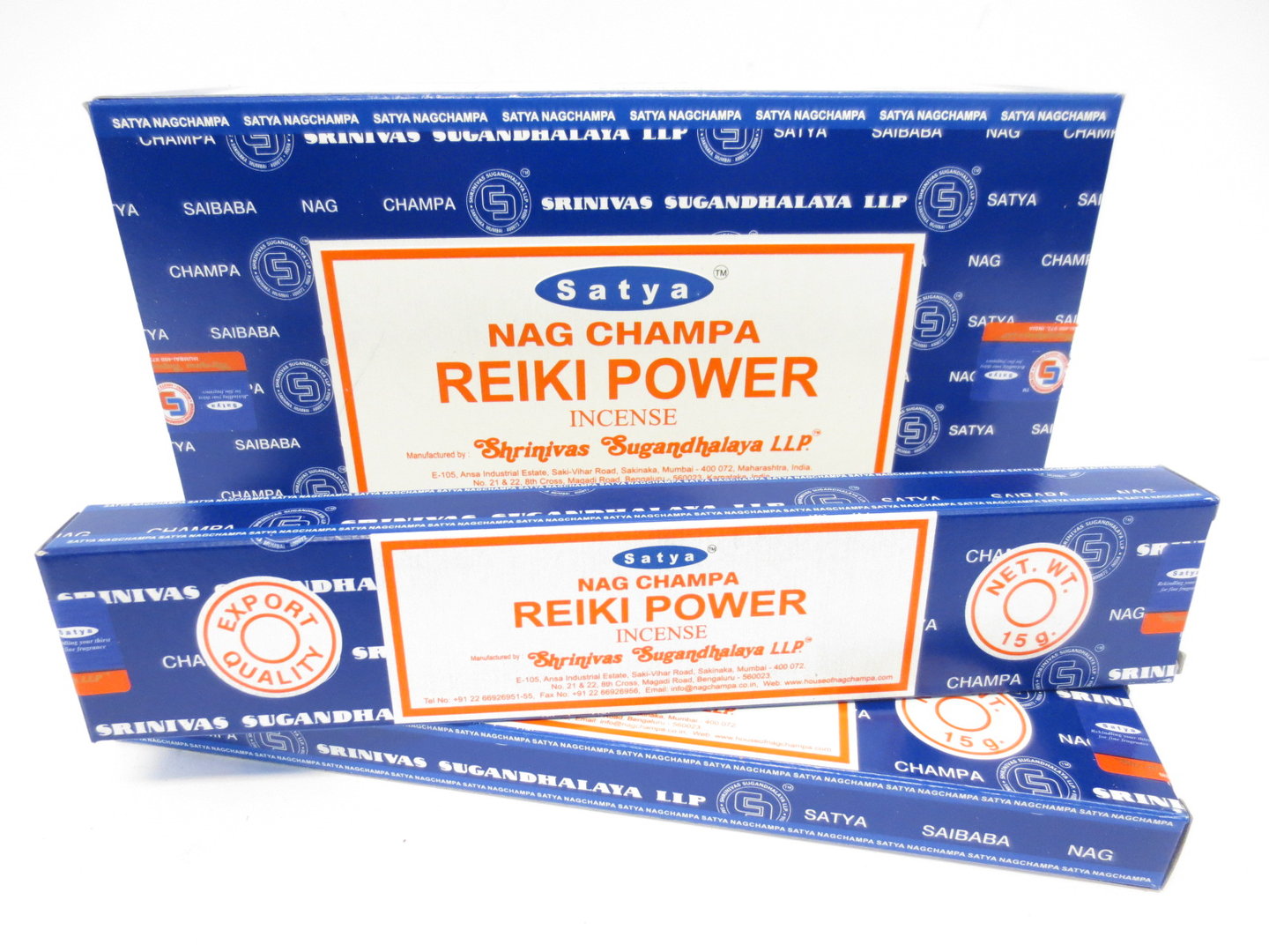 Satya Nag Champa Reiki Power - Räucherstäbchen 15 g