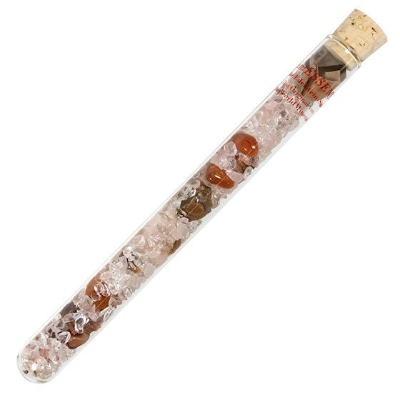2. Chakra Svadhisthana-Chakra, Sakralchakra, Sexualchakra - quintESSENCE Edelsteinwasser-CHAKRA-Stab ca. 100 g
