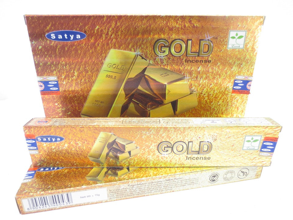 Satya Gold - Räucherstäbchen 15 g