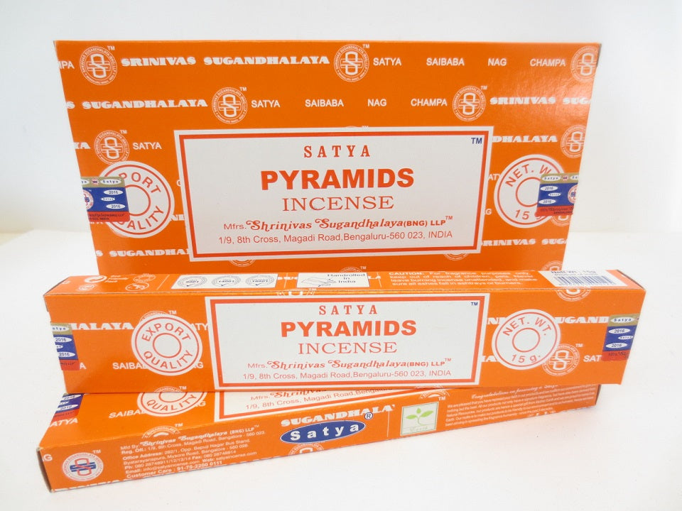 Satya Pyramids (Pyramiden) - Räucherstäbchen 15 g