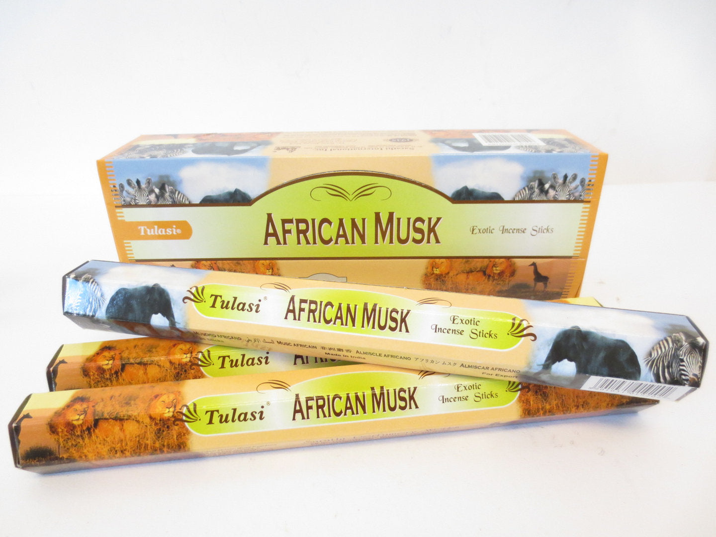 Tulasi African Musk (Afrikanischer Moschus) - Räucherstäbchen ca. 25 g