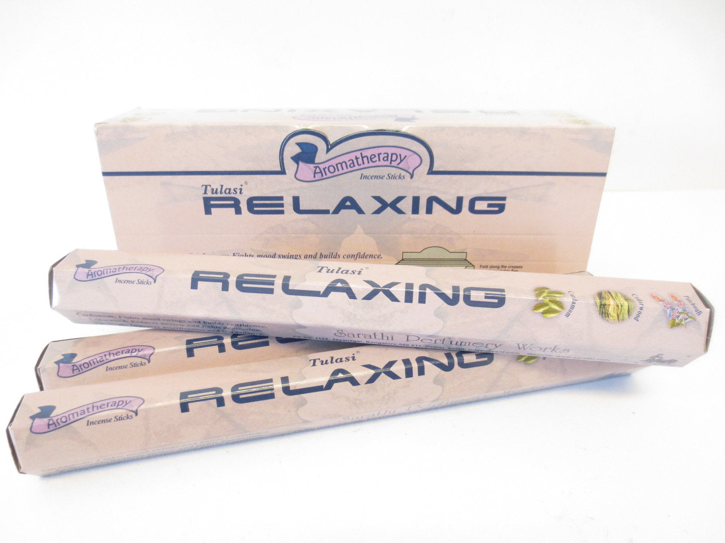 Tulasi Aromatherapy Relaxing (Aromatherapie Entspannung) - Räucherstäbchen ca. 25 g