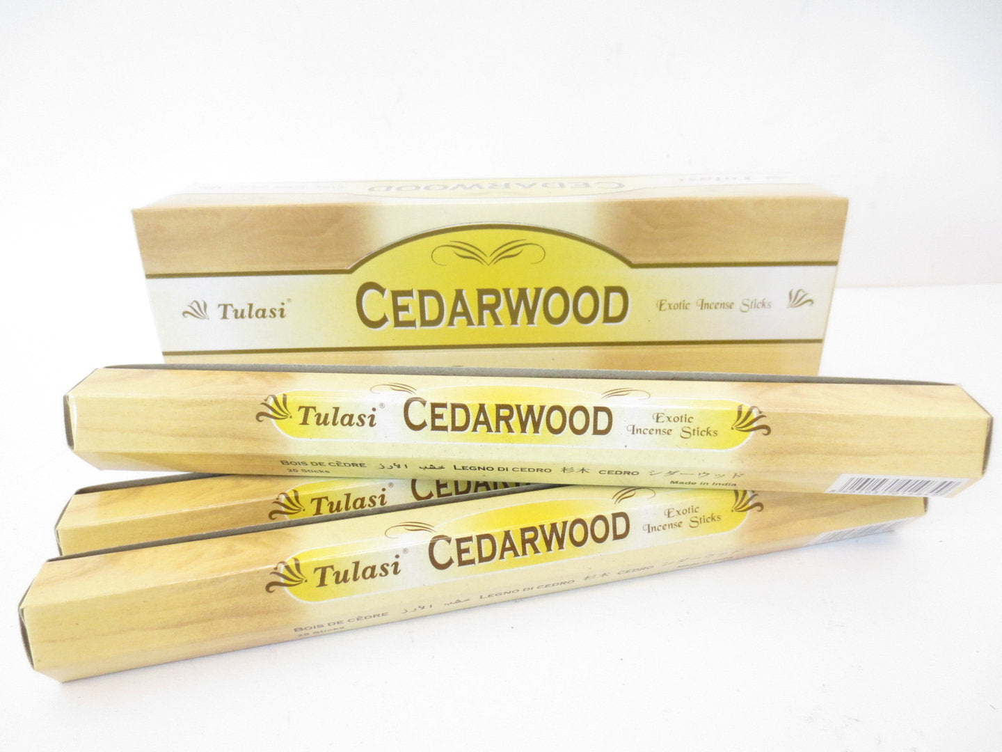 Tulasi Cedarwood (Zedernholz) - Räucherstäbchen ca. 25 g