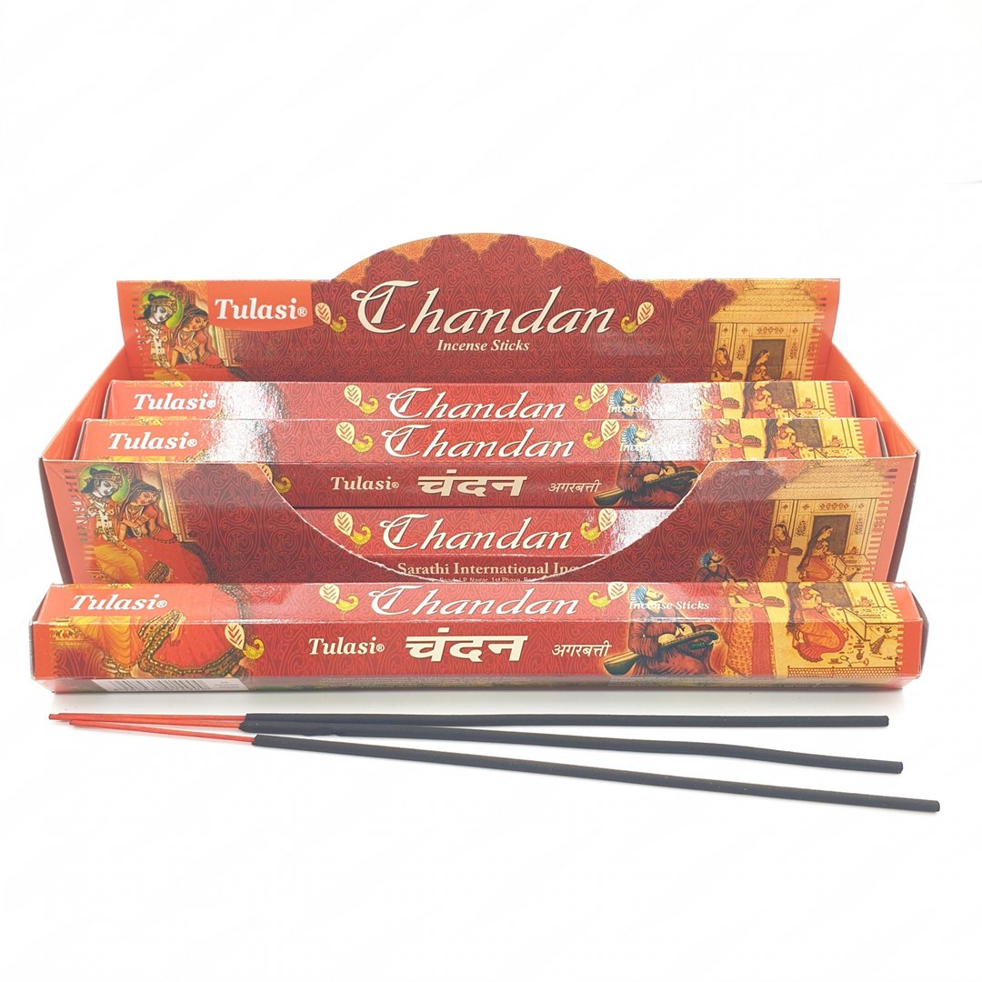Tulasi Chandan - Räucherstäbchen ca. 25 g