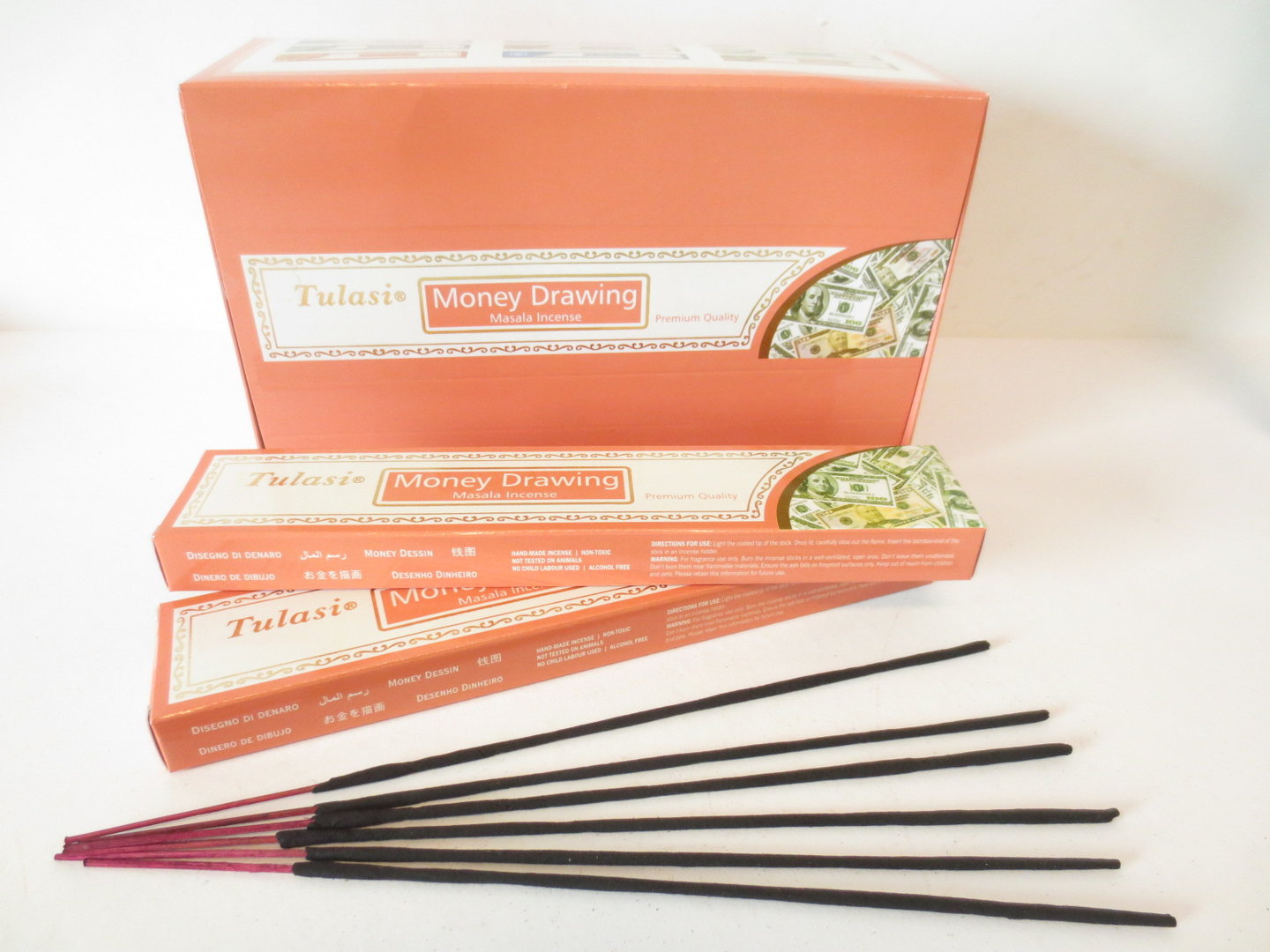 Tulasi Money Drawing Masala - Räucherstäbchen 15 g