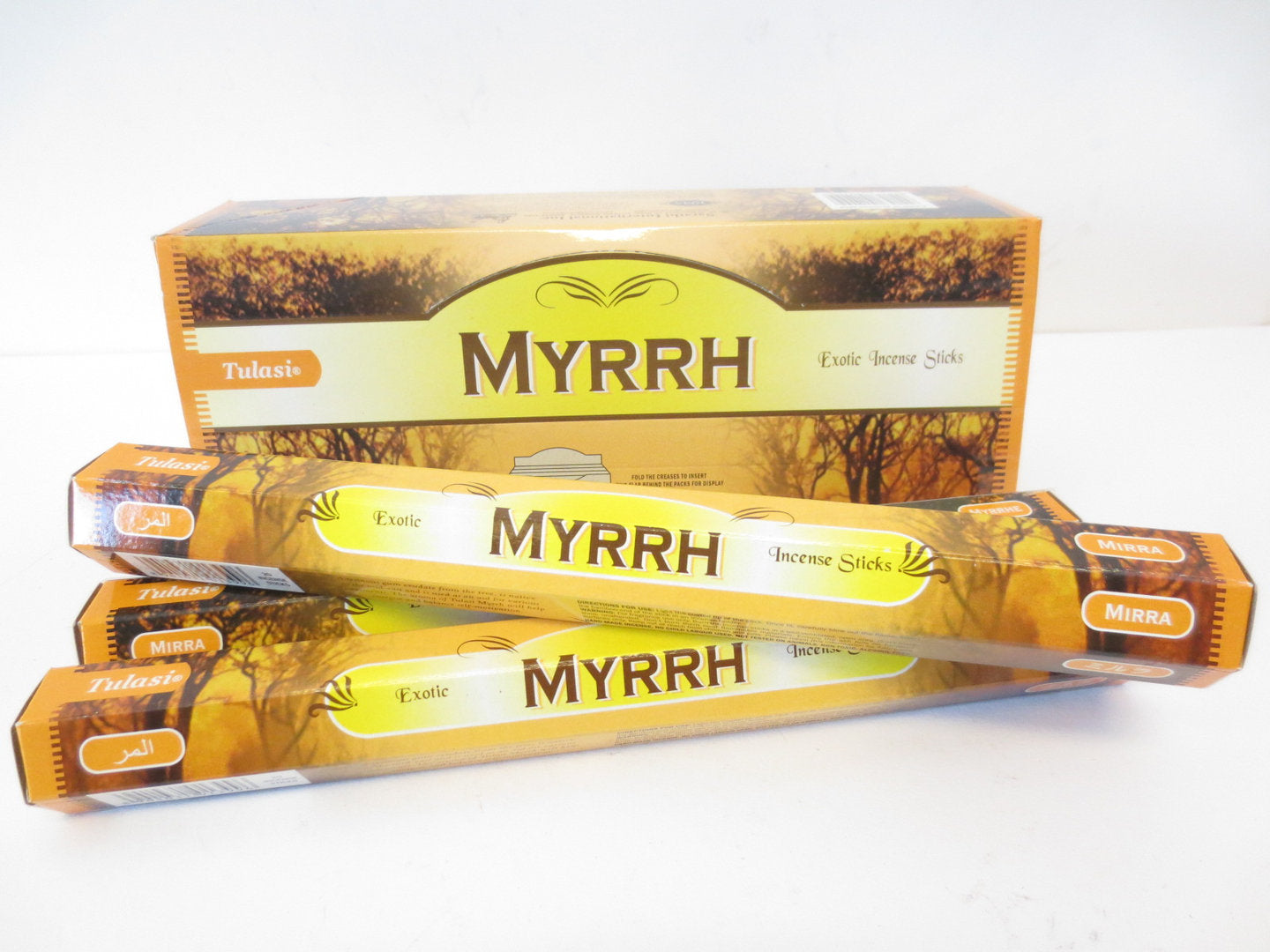 Tulasi Myrrh (Myrrhe) - Räucherstäbchen ca. 25 g