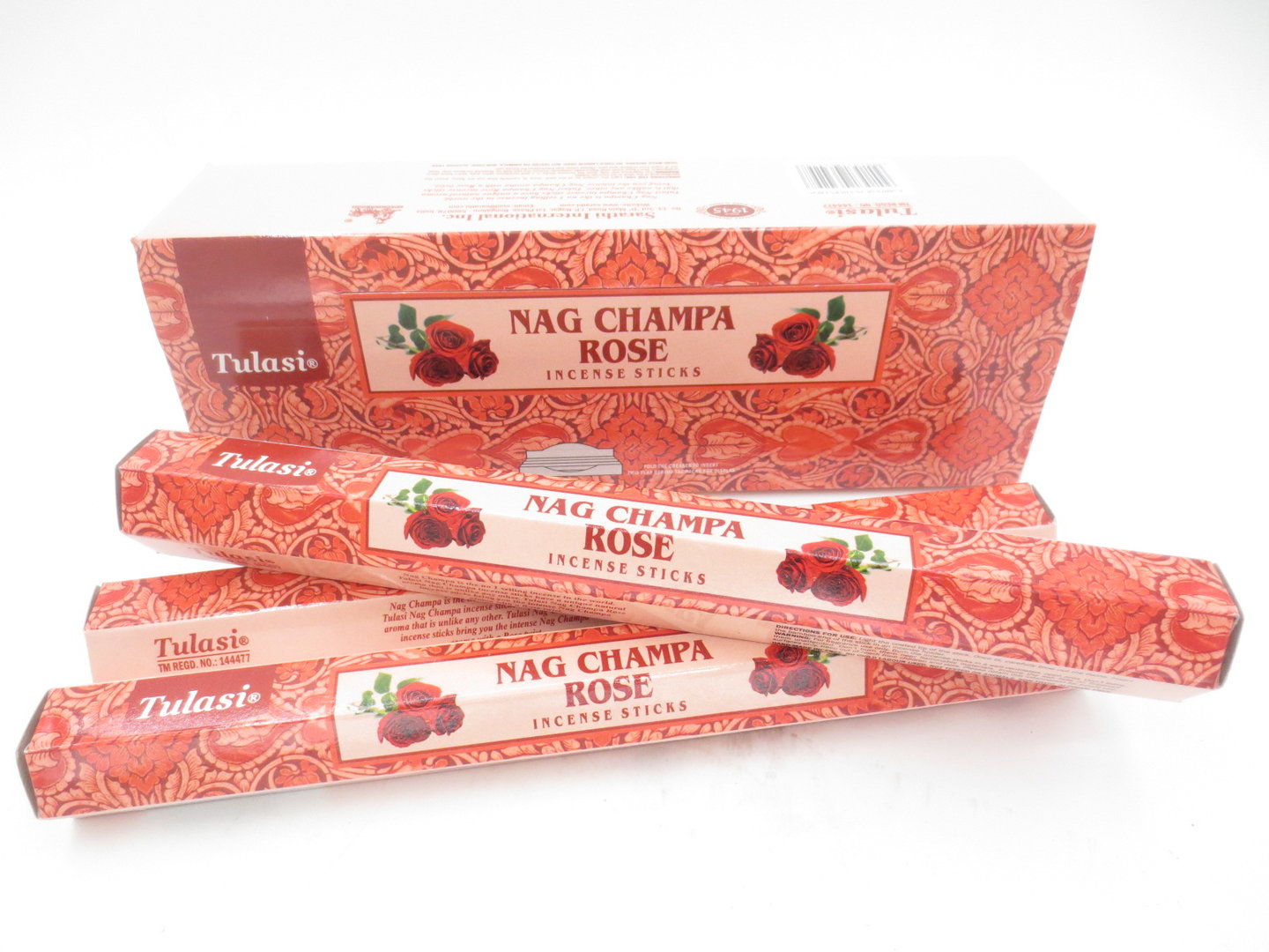 Tulasi Nag Champa Rose - Räucherstäbchen ca. 15 g