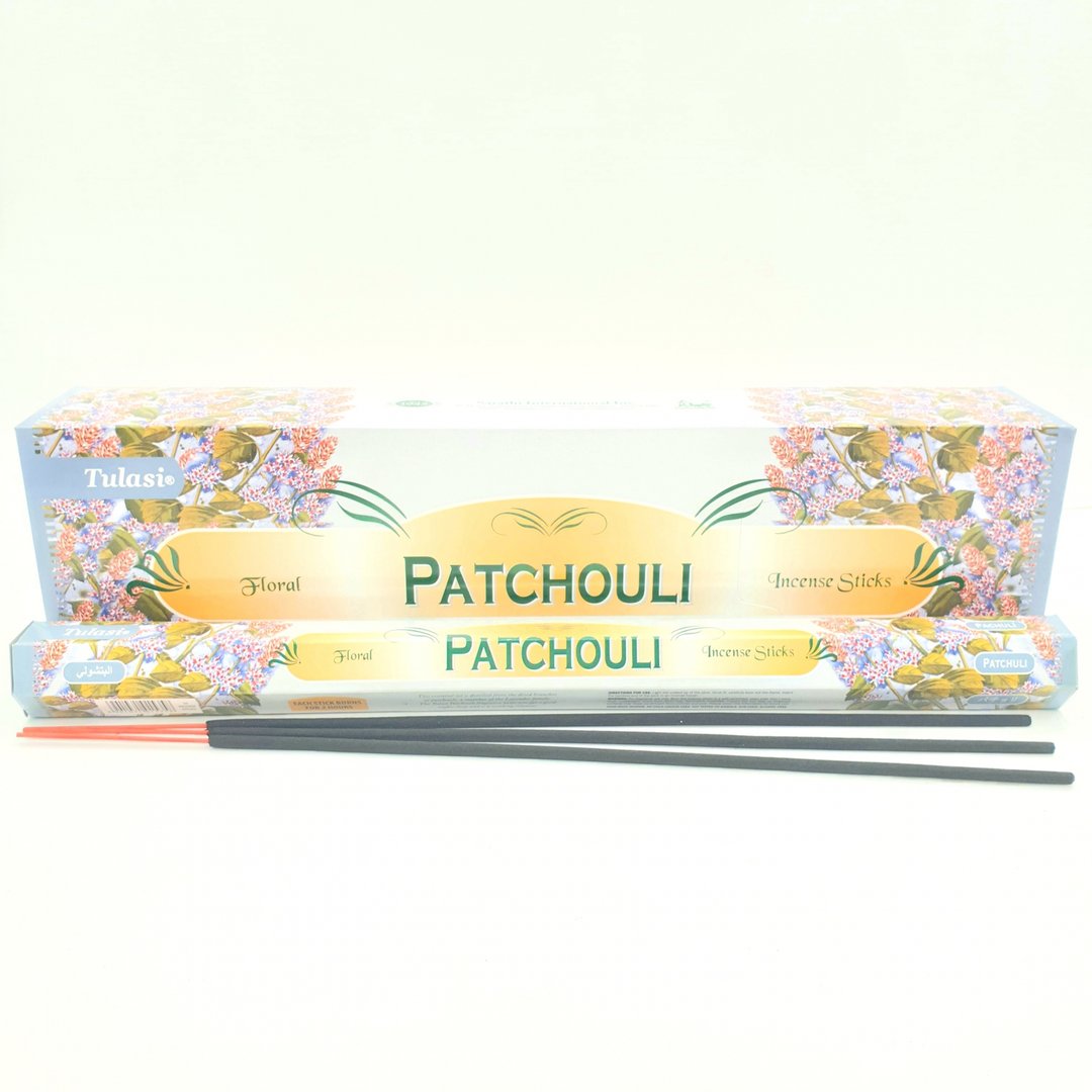 Tulasi Patchouli XL ca. 40cm - Räucherstäbchen